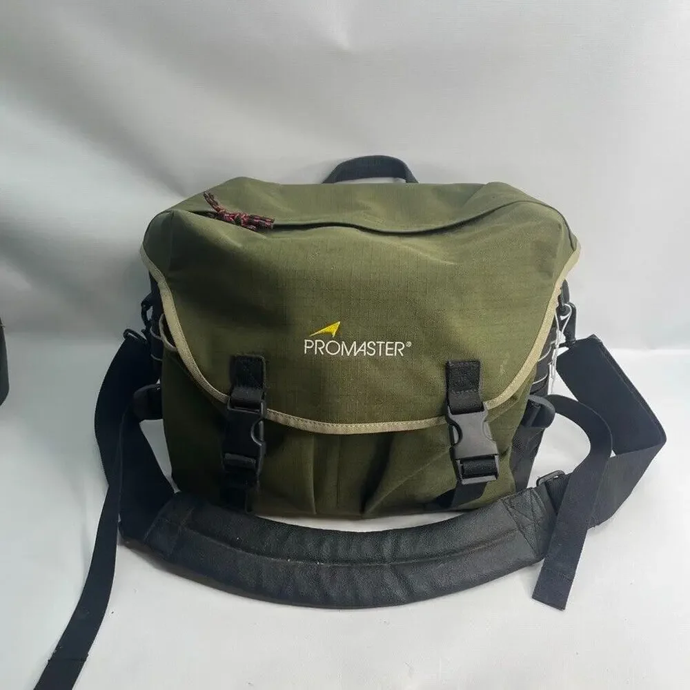 ProMaster Green Large Camera‎ Camcorder Shoulder Bag Carry Case Soft Padded